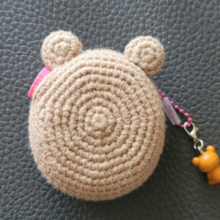 다마고치 파라다이스 리락쿠마 뜨개 케이스--2