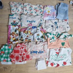 15벌 일괄 유아 아기 옷 아동 90사이즈