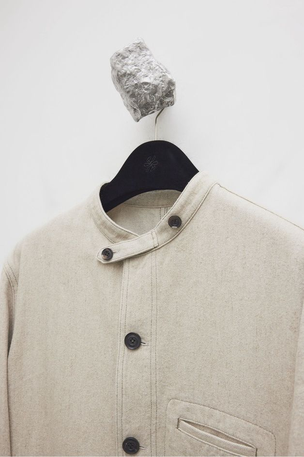 [L]유스 스탠드카라 워크자켓 베이지 youth--1