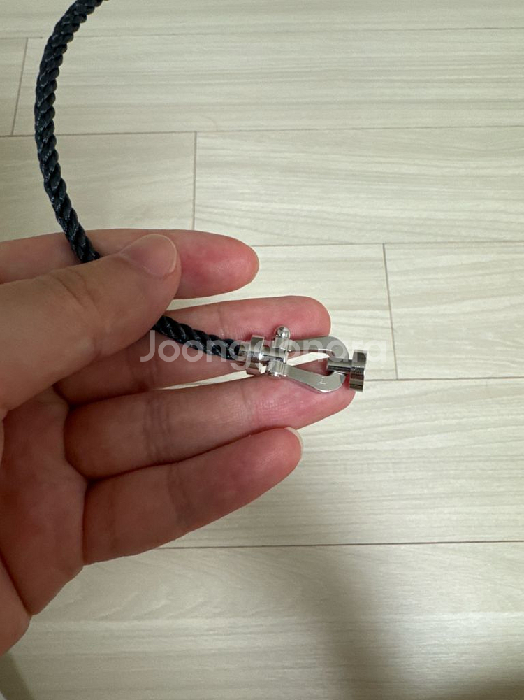 프레드 포스텐 팔찌(라지)화이트골드 17호사이즈--4