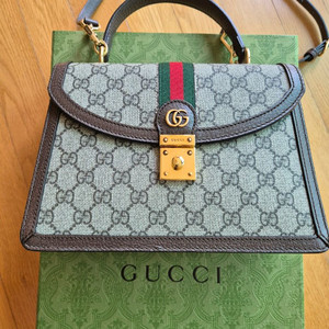 구찌 오피디아 GG 탑핸들백