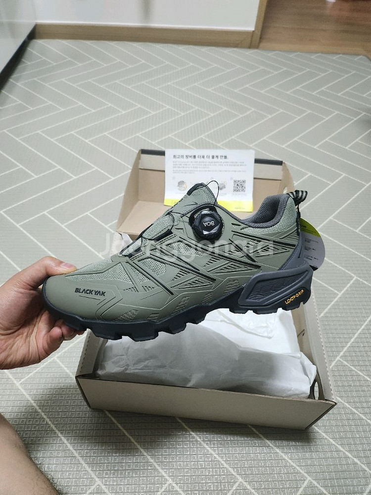 라코스테 블랙야크 뉴발란스 미소페 미착용 신발--3