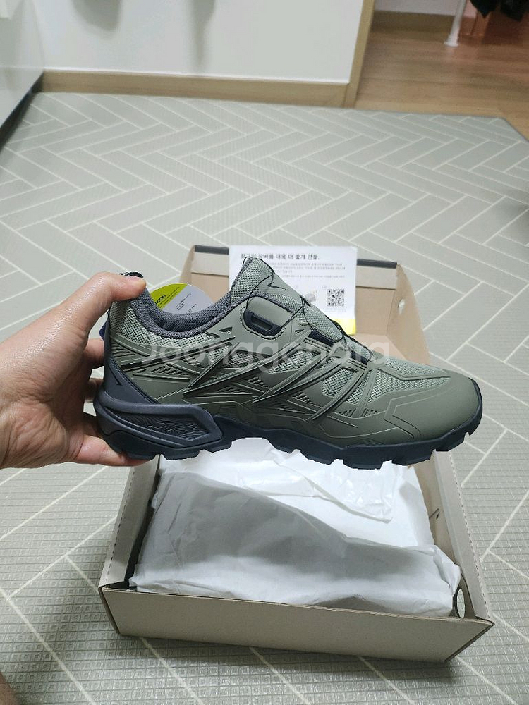 라코스테 블랙야크 뉴발란스 미소페 미착용 신발--4