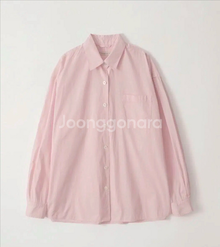 낫띵리튼 티몬 스트라이프 셔츠 핑크--0