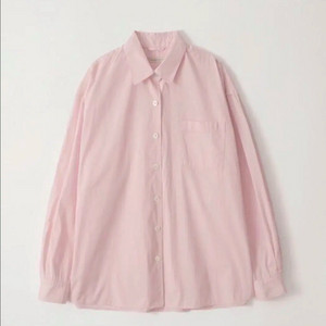 낫띵리튼 티몬 스트라이프 셔츠 핑크