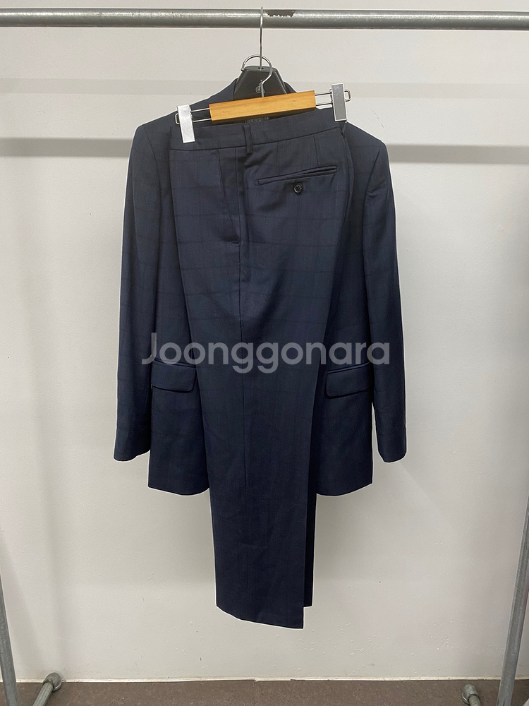 (95,31)남성용 레노마 모100 정장세트 수트 셋업--0
