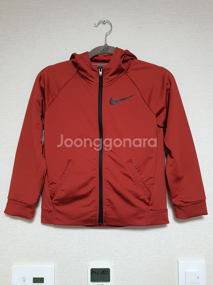 나이키 후드 짚업 6~7세--0