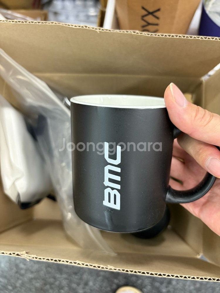 BMC 스냅백 물통 머그컵 타월 세트--4