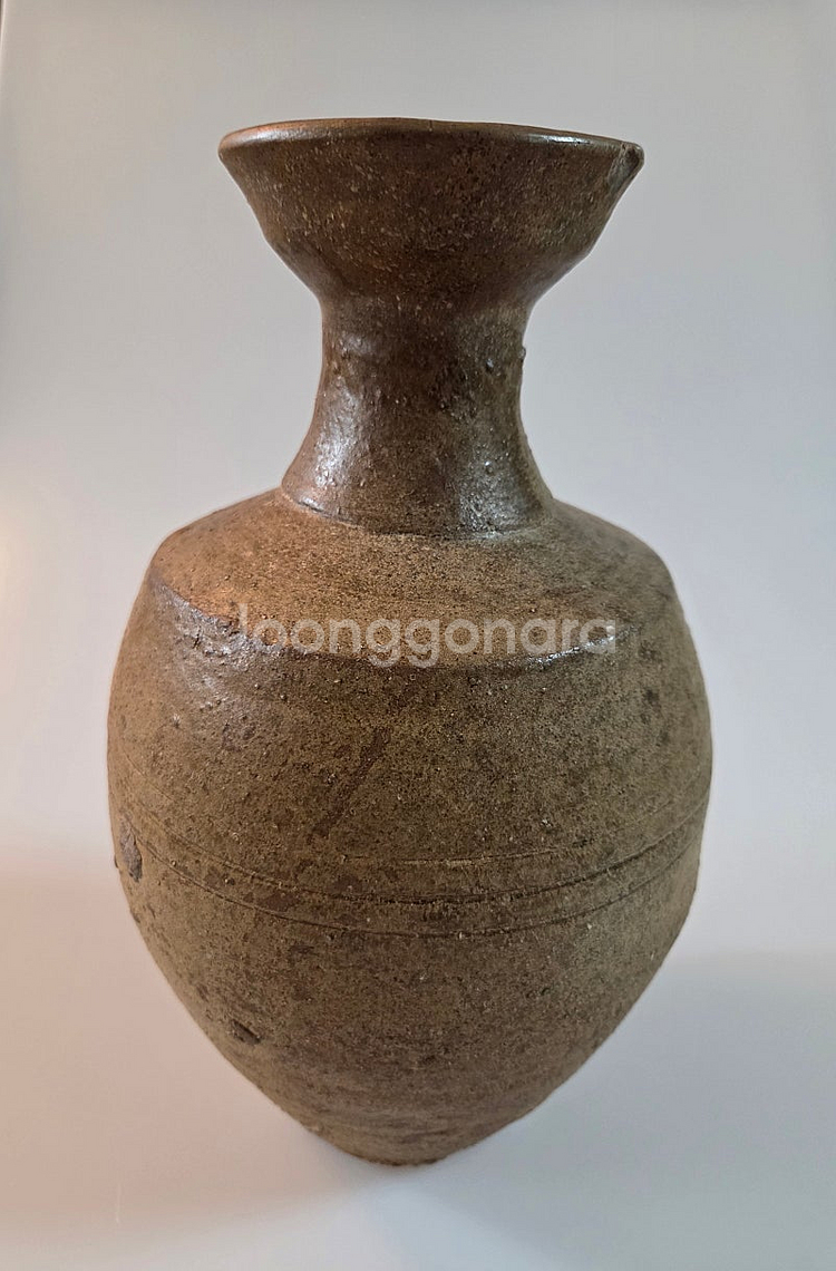 고도자기 고려시대 초기 고려청자 광구병 진품--0