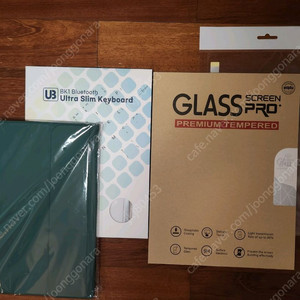 아이패드10세대 UB 케이스, 키보드 콤비강화유리 액정