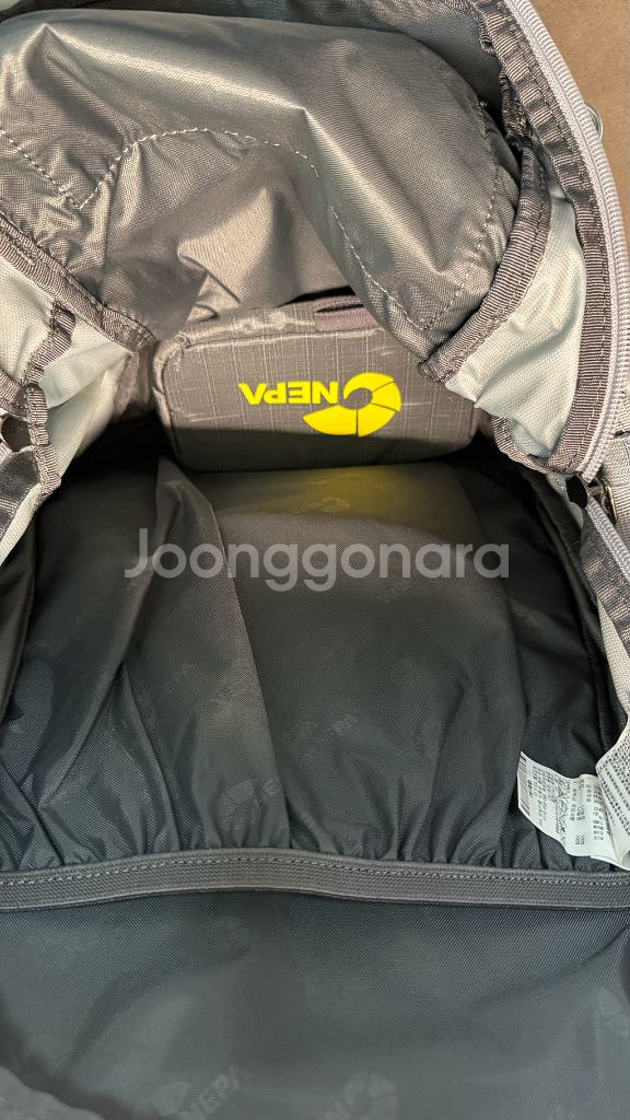 네파 등산 배낭 그레이 옐로우--7