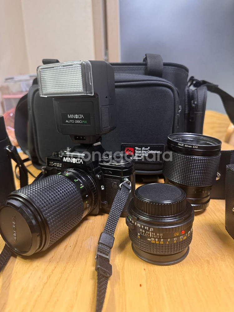 미놀타 x-700 50.7, 70-210 f4, 플래시--1