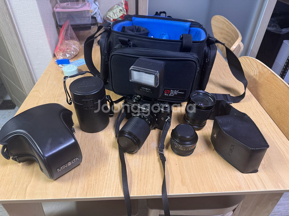 미놀타 x-700 50.7, 70-210 f4, 플래시--0