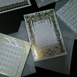 리벳(세레스샵)님 금박 메모지 빈티지 다꾸 떡메 판매