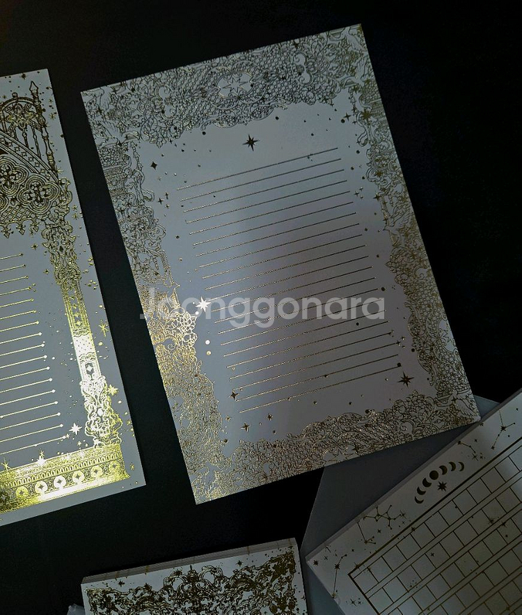 리벳(세레스샵)님 금박 메모지 빈티지 다꾸 떡메 판매--6