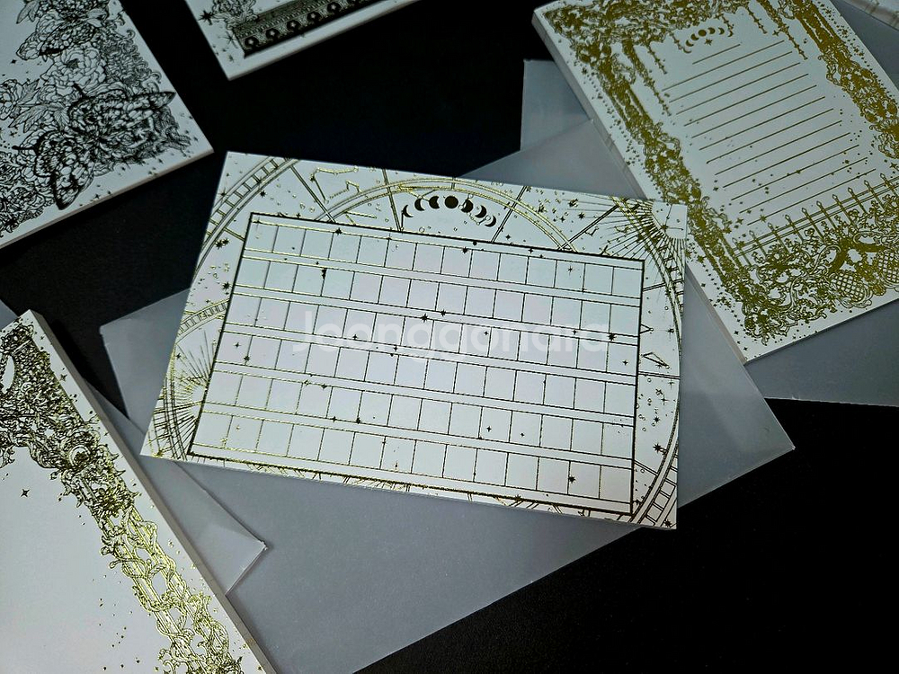 리벳(세레스샵)님 금박 메모지 빈티지 다꾸 떡메 판매--3