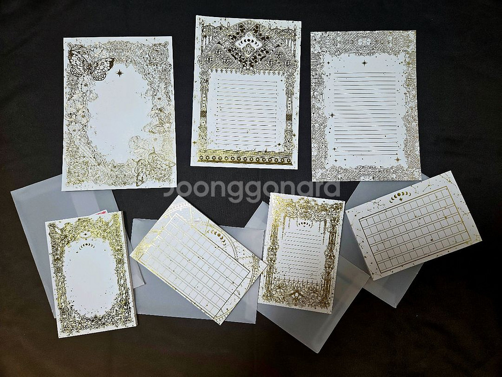 리벳(세레스샵)님 금박 메모지 빈티지 다꾸 떡메 판매--7