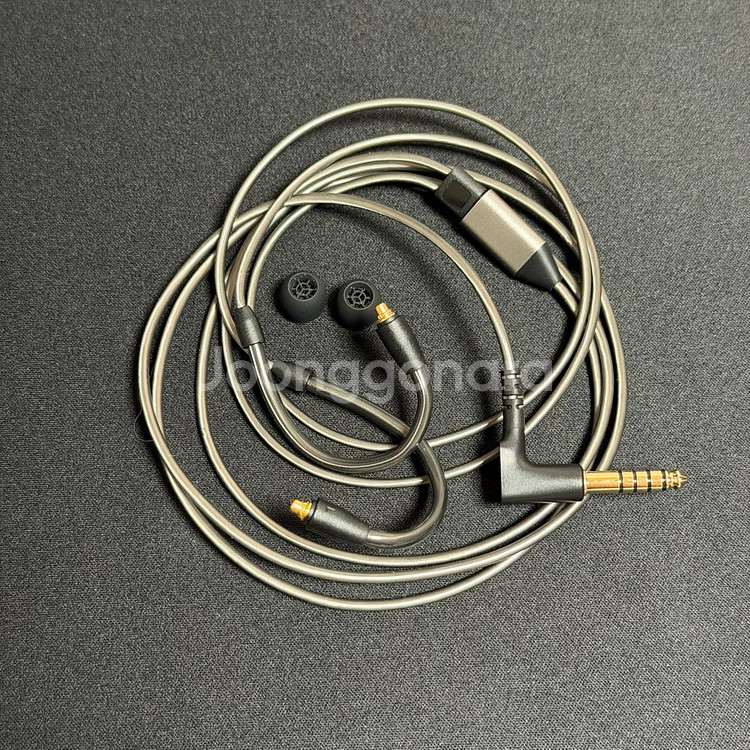 (미사용)젠하이저 정품 케이블 이어폰,헤드폰 4.4단자--1