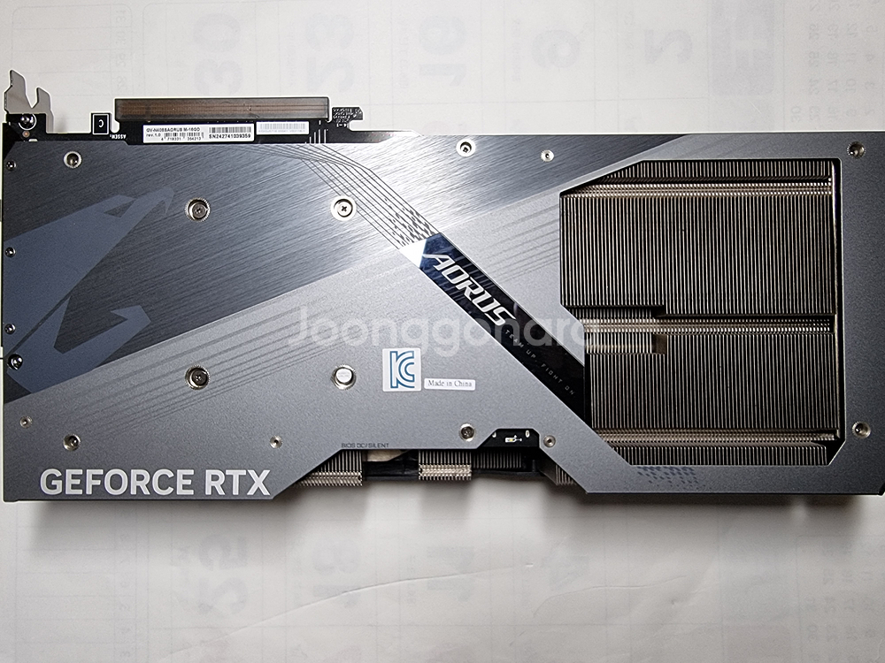 기가바이트 AORUS 4080 SUPER MASTER--5