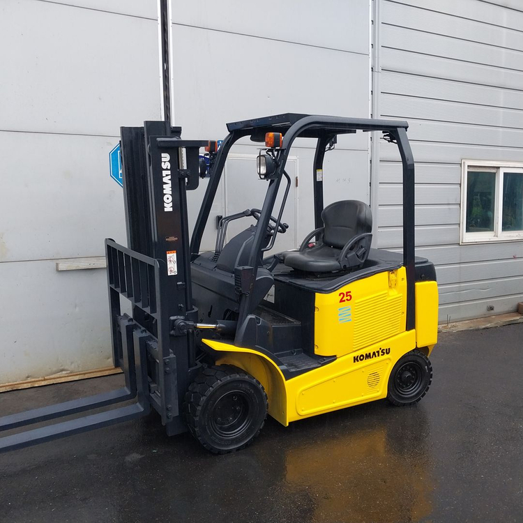 코마스 전동지게차 2.5톤 사이드쉬프트장착 무보수베터리--1