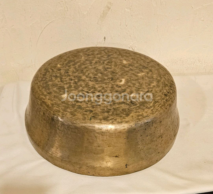 조선 방짜 유기 푼주 (대형 놋그릇)--2