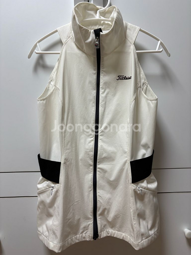 정품 타이틀리스트 집업 조끼 베스트--0