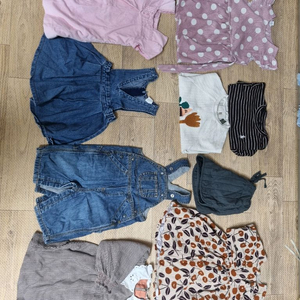 9벌)아기 유아 옷 80,90 사이즈