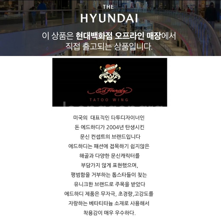 [새상품] 에드하디 메탈 선글라스 EDS6100 검정--7