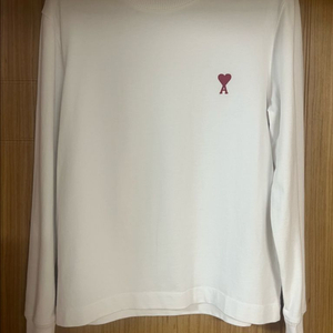 아미 라이트웨이트 스몰하트 맨투맨 화이트 XXS