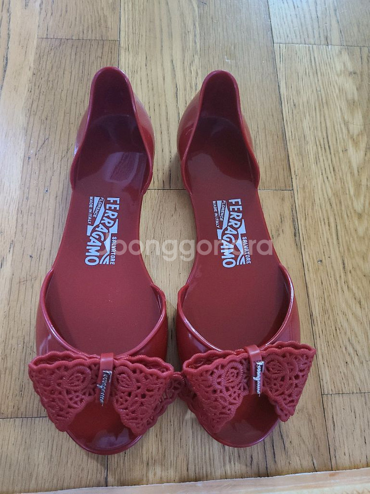 페레가모 젤리슈즈 7사이즈 235~240--0