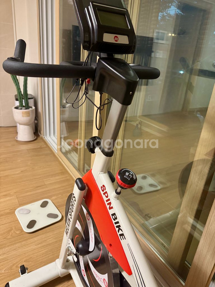 멜킨 가정용 스피닝 자전거 18kg--2