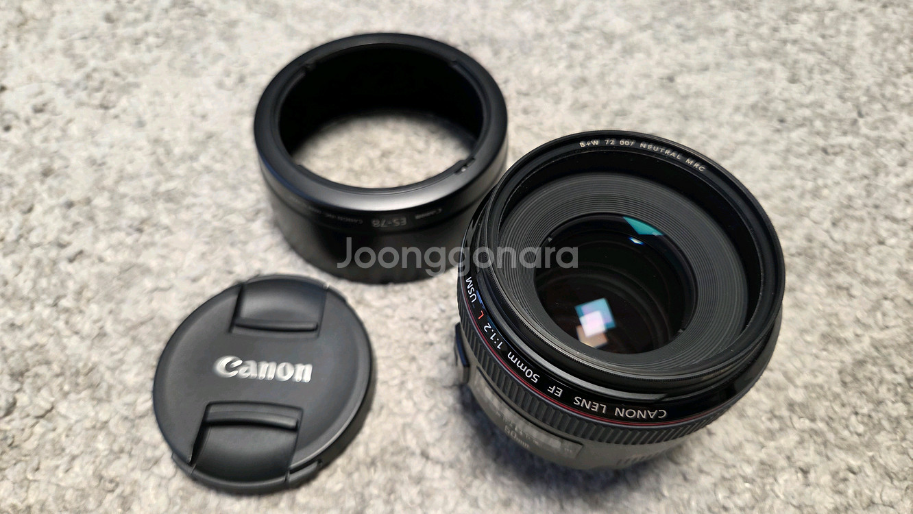 캐논 EF 50mm f1.2L USM--2