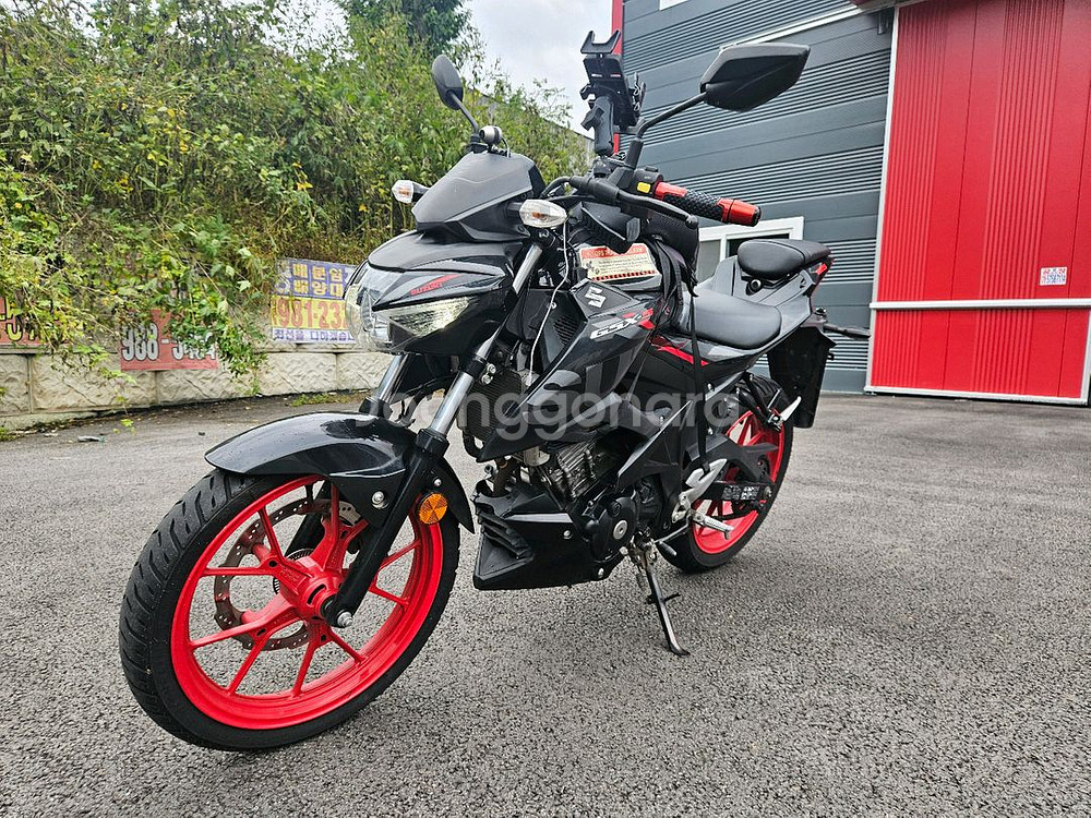 스즈키gsxs125/19년식/3만키로/190만원--3