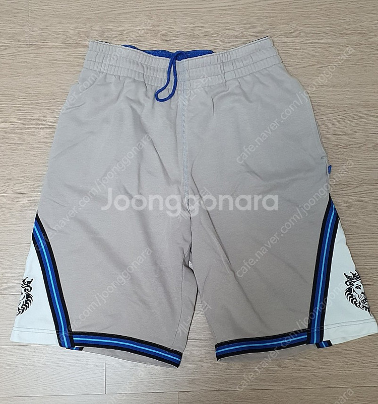 나이키 르브론 회색 면쇼츠 해외S--0