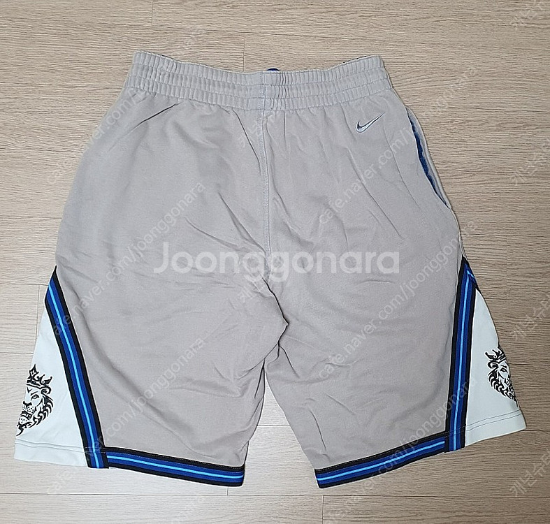 나이키 르브론 회색 면쇼츠 해외S--1