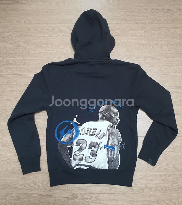 조던X트레비스스캇X프라그먼트 후드 블랙 해외xs(국내M--1