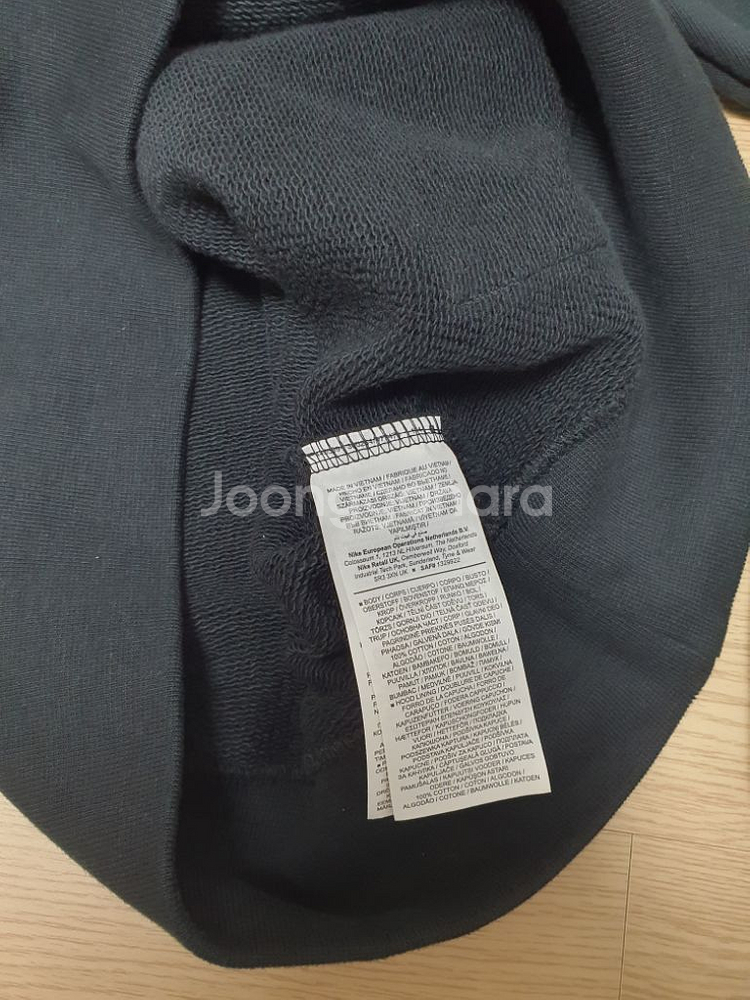 조던X트레비스스캇X프라그먼트 후드 블랙 해외xs(국내M--5