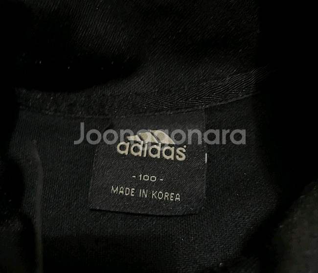 아디다스 블랙 검정 트랙탑 져지집업 95/M--2
