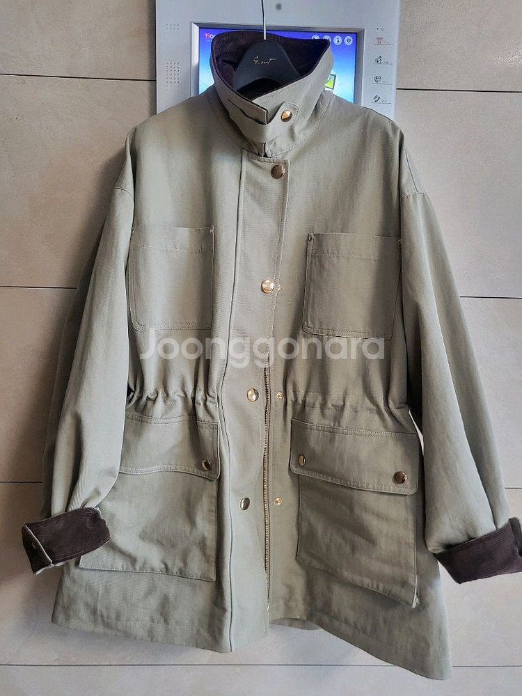 지컷 전국 품절 코듀로이 워크 자켓--1