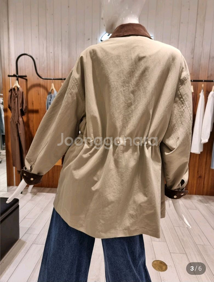 지컷 전국 품절 코듀로이 워크 자켓--4