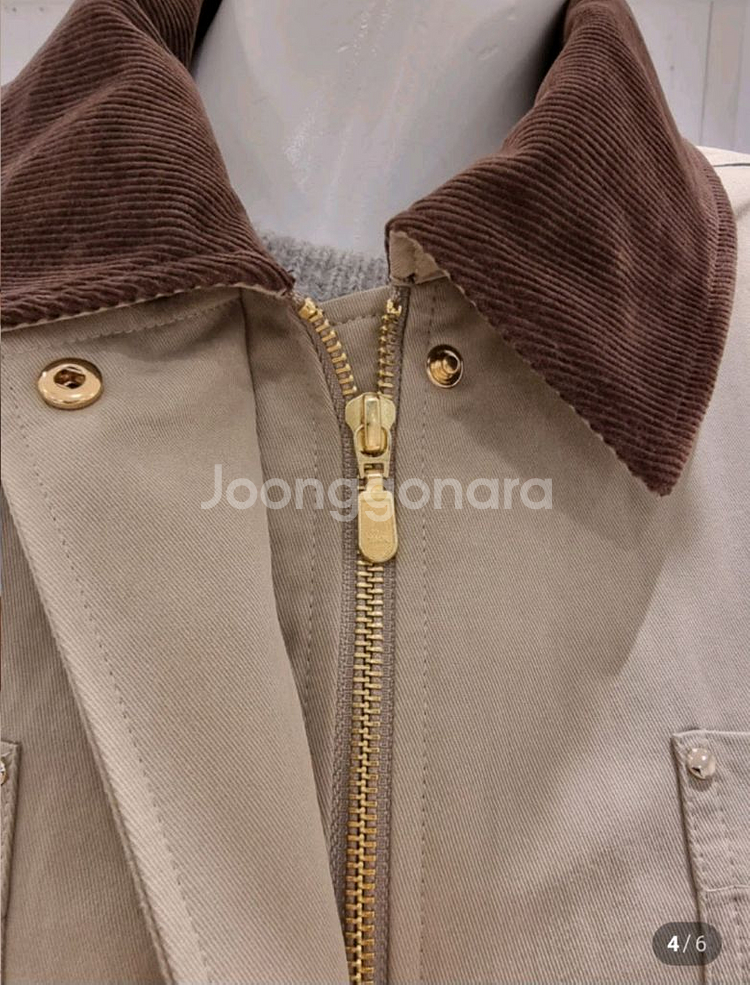 지컷 전국 품절 코듀로이 워크 자켓--3