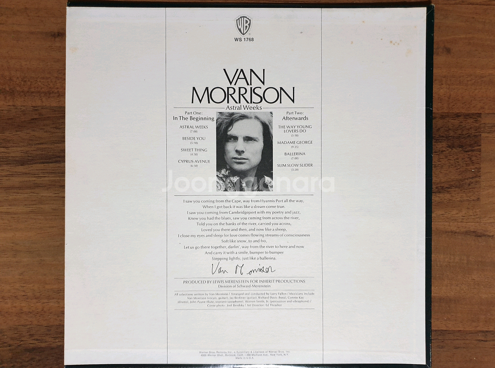 VAN MORRISON LP--1