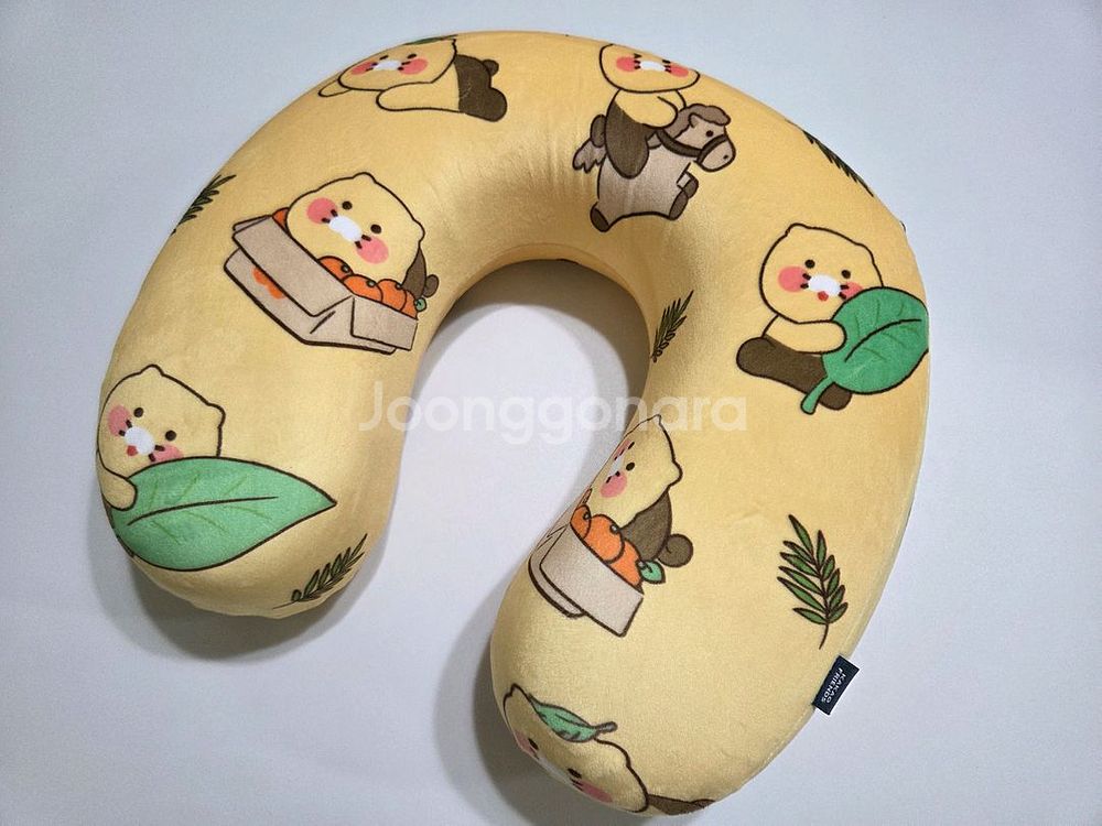 카카오프렌즈 춘식이 렛츠트립 목베개--0