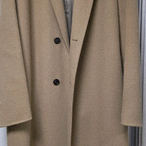 타임옴므 캐시미어 블랜드 베이지 싱글코트(100)