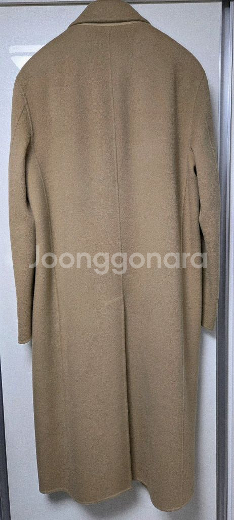 타임옴므 캐시미어 블랜드 베이지 싱글코트(100)--1