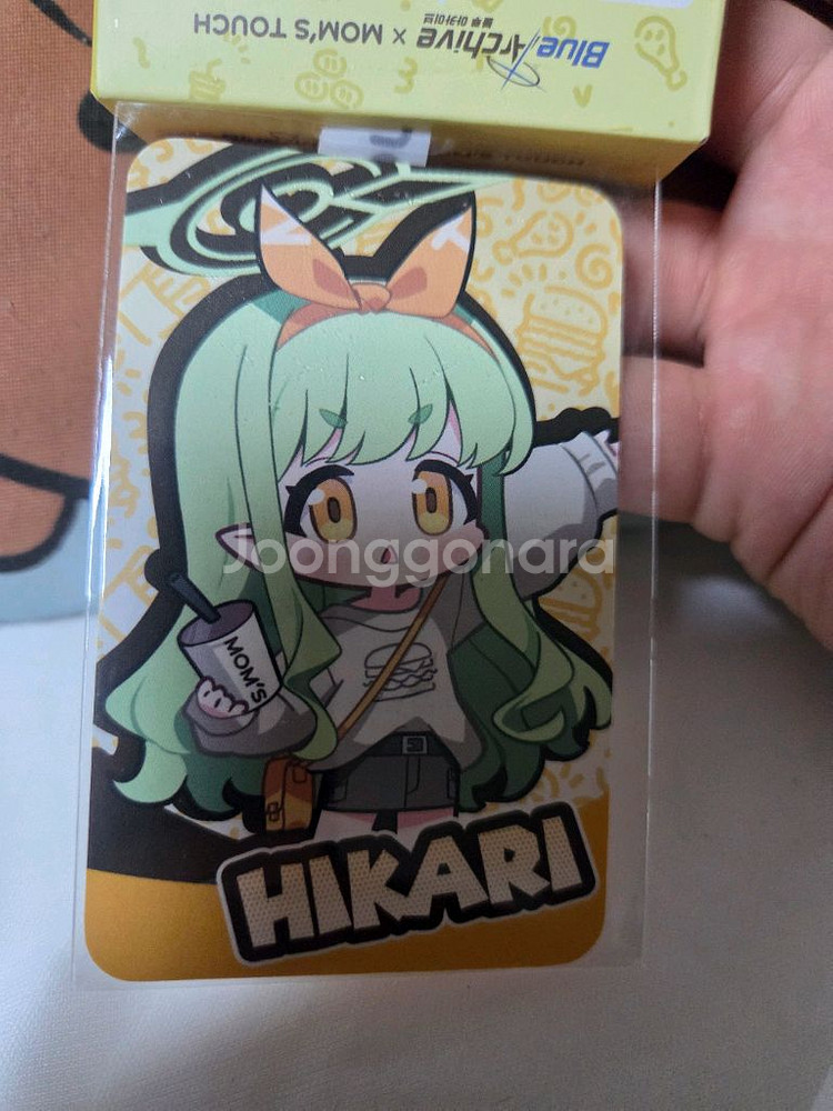 맘스터치 블루아카이브 아크릴&포토카드--1