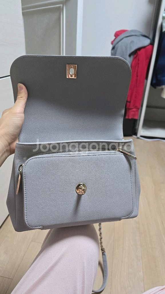 샤넬 비즈니스 어피니티 미디움 캐비어 그레이--1