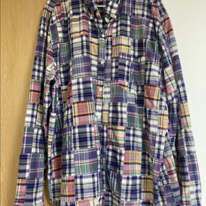 제이크루 패치워크 셔츠