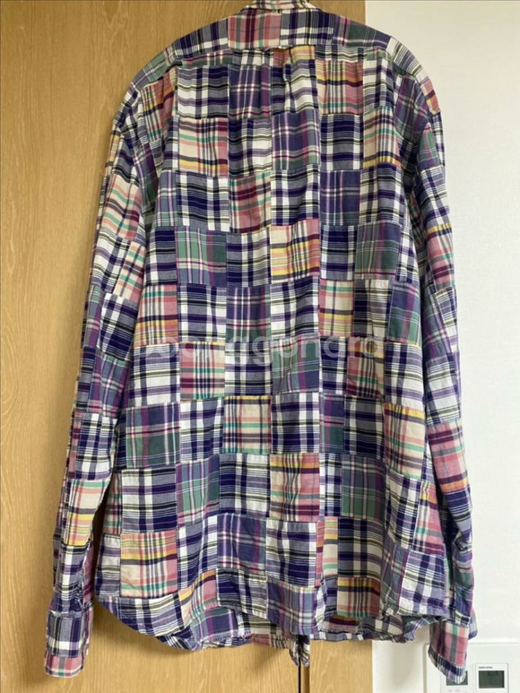 제이크루 패치워크 셔츠--3