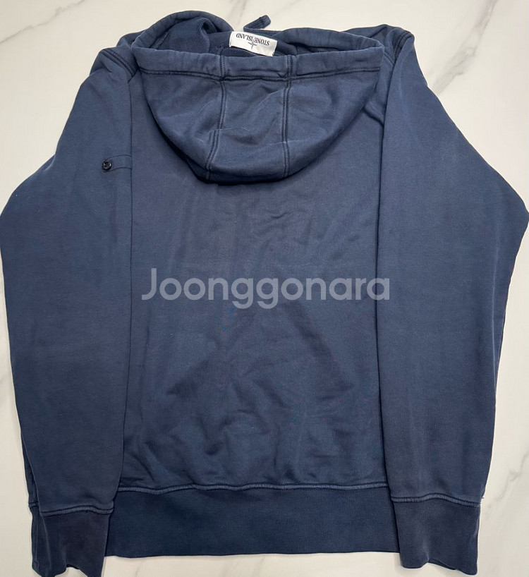 [L]22SS 스톤아일랜드 네이비 후드집업--4